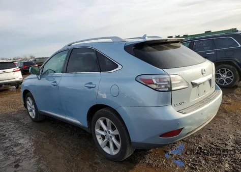 2010 Lexus Rx 350 from USA, damaged, VIN 2T2BK1BA2AC012796